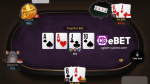Nagbibigay ang CGEBET ng walang panganib na kapaligiran para sa libreng poker, na nagpapahintulot sa mga manlalaro na matutunan ang laro