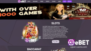Kung mas maraming laro ang inaalok nito, mas magiging propesyonal ang casino. Ang CGEBET online casino ay mayroong mga sumusunod na laro