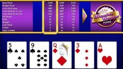 Ang pagpili ng mga video poker na laro ay malawak, kaya ang CGEBET ay pinaliit ito sa anim na kapana-panabik na uri ng laro. Naglalaro ka man sa desktop o smartphone, siguradong makakatagpo ka ng mga pagkakaiba-iba na ito sa maraming online casino.