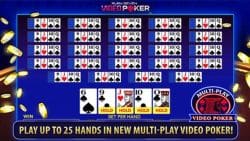 Ang pagpili ng mga video poker na laro ay malawak, kaya ang CGEBET ay pinaliit ito sa anim na kapana-panabik na uri ng laro. Naglalaro ka man sa desktop o smartphone, siguradong makakatagpo ka ng mga pagkakaiba-iba na ito sa maraming online casino.