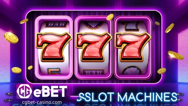 Maaaring hindi mo matuklasan ang lahat ng mahahalagang detalye kapag naghahanap ng slots casino, ngunit nakikita ng CGEBET. Ang bawat platform ng pagsusugal ay may sariling mga pakinabang - alinman sa mga kamangha-manghang laro ng slot, klasikong mga slots, mga libreng online na slots o mahusay na mga slots ng progresibong jackpot.