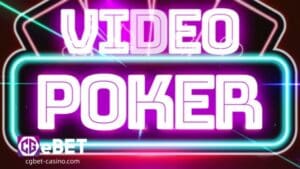 Ang Video Poker ay itinuturing na isa sa mga pinakamahusay na taya na makukuha sa CGEBET Casino. Gayunpaman, maraming variation ng card game na ito, at lahat sila ay may iba't ibang paraan ng pagbabayad. Ang Video Poker ay isang laro ng kasanayan, at dahil dito, pinapayagan ka nitong gumawa ng mga galaw na maaaring makaapekto sa resulta. Bago ka magsimulang maglaro ng anumang variant ng laro, dapat mong malaman ang lahat tungkol dito.